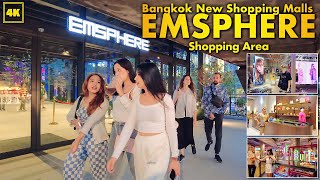 EMSPHERE  Bangkok weekend New Shopping Mall  January 2024 [upl. by Ahsinrad690]