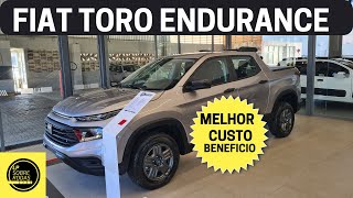 FIAT TORO ENDURANCE  MELHOR CUSTO BENEFÍCIO [upl. by Acceber]