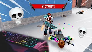 MM2 VICTORY SET MONTAGE  KEYBOARD ASMR [upl. by Ecirbaf]