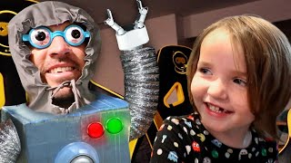 ROBOT DAD vs NiKO BEAR Choose a Slide Challenge Playing crazy new Roblox Games together part 1 [upl. by Nednarb]