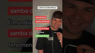 Samba do Brasil  Bellini cantacondaniele cover [upl. by Vashtee]