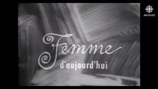 Montage darchives  Lémission «Femme daujourdhui» de 1965 à 1982 [upl. by Demeyer]