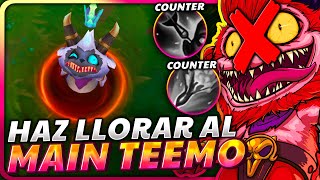 💀¡Este MAIN TEEMO 500000 MAESTRIA SE VUELVE LOCO cuando LE SACO EL PICK MÁS HORRIBLE PARA EL [upl. by Marlowe]