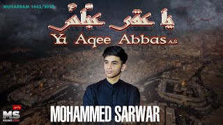 Nohay 2020  Ya Aqee Abbas as  Title Noha  Mohammed Sarwar  14422020 [upl. by Yduj235]