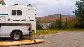 Autumn Truck Camping in Upstate NY  Life on the Road [upl. by Mohandas900]