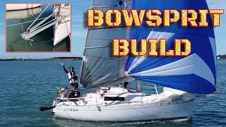 Bowsprit for a Beneteau 235 Sailboat HYC Ep47 [upl. by Eardna]