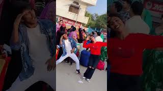 Public market dance video viralreaction video HD Bhojpuri [upl. by Edson37]