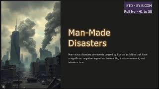 ManMade Disasters sybcom 4150 Fc Project [upl. by Brieta523]