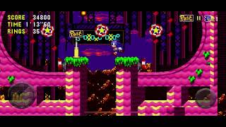 sonic cd gameplay zone good future past 1 [upl. by Whyte396]