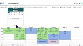 Découvre TimeEdit ton gestionnaire horaire à lULB [upl. by Nivloc457]