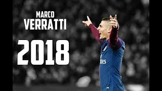 Marco Verratti ● Defensive Skills Goals and Passes ● 201718 [upl. by Asert415]