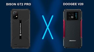 BISON GT2 PRO 5G VS DOOGEE V20 [upl. by Chien]