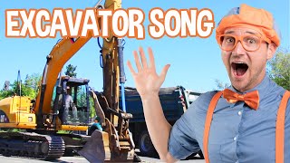 Im An Excavator  Excavator Song For Toddlers  Educational Songs For Kids [upl. by Eilesor307]