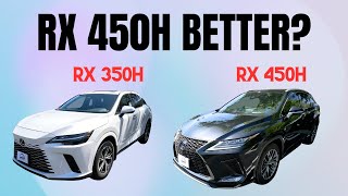 2023 Lexus RX 350h vs 2022 Lexus RX 450h V6 Which One Gives You a Better Driving Experience [upl. by Addis]