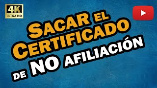 😍 Certificado de NO AFILIACION al IESS 😜 [upl. by Eisiam]