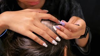 ASMR  Itchy Scalp Infections amp Hair Pulling [upl. by Menard]