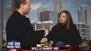 Live Proposal on Fox News [upl. by Kath]