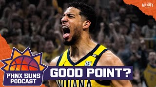 Do The Phoenix Suns NEED Tyrese Haliburton To Pair With Booker Durant amp Beal [upl. by Germain]