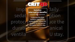 Sedation Interruption Benefits [upl. by Bennett]