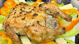 POULET FARCIE RÔTIE AU FOUR 🍗 RECETTE FACILE ET RAPIDE  Deli Cuisine [upl. by Nadab]