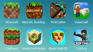 Minecraft Mecraft Building PickCrafter CubeCraft Craftopia World Craft Block Craft Crafting [upl. by Greenburg]