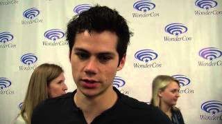 The Maze Runner at Wondercon 2014 Dylan OBrien Red Carpet Interview [upl. by Dickson897]