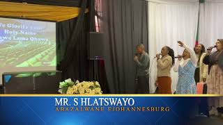 Mr S Hlatswayo  Ufanelwe Ukwamukela Udumo [upl. by Ained]