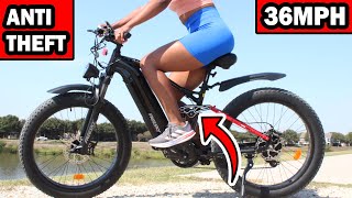 BEST CHEAP FAST EBike With Full Suspension 2024 FreeSky EuroStar Ultra Electric Bike EBike Review [upl. by Nemzzaj696]