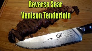 Reverse Sear Venison Tenderloin [upl. by Alicirp]