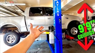 DIY Atlas 10000 lb 2post Baseplate Lift Install [upl. by Halyhs704]