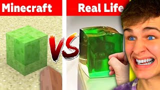 SLIME v Minecraftu VS Realita [upl. by Wight]