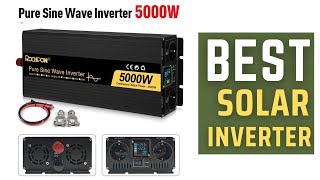 Best Solar Inverter  RDDSPON Pure Sine Wave Inverter Review in 2024 [upl. by Aicilif655]