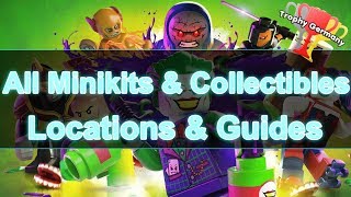 LEGO DC Super Villains  All Minikits amp Collectibles 100 Completion [upl. by Nomrac60]