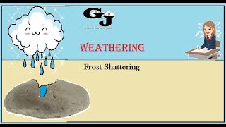 Frost Shattering weathering CSEC Geography [upl. by Riki]