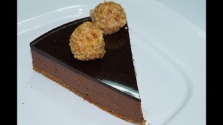 LE GATEAU DES ABONNES BAVAROIS AU CHOCOLAT CUISINERAPIDE [upl. by Wohlert]