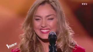 شاهد الجزائرية تبهر الفرنسيين في ذ فويس الفرنسي \yasmine amari dans the voice france 2018 [upl. by Havstad126]