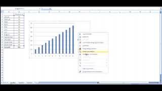 Excel Diagramm  Anzahl Produkte pro Monat [upl. by Uamak]