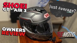 Shoei Gt Air 3  TC 1  Owners Review  Is it as good as people say [upl. by Nnayrrehs]