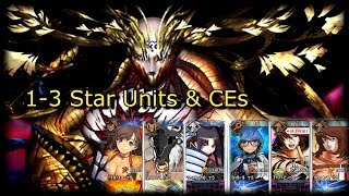 NA Goetia King of Demons 13 Star Units amp CEs FGO [upl. by Apicella]