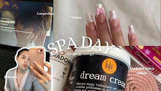 SPA DAY COMPLETO 🧖‍♀️🫧 banho premium depilação rosto descoloração dos pelos [upl. by Faubion]