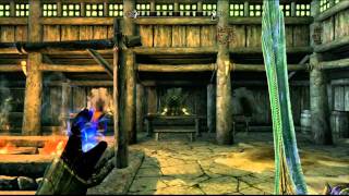 Skyrim Gameplay  The Black Star  Shrine of Azura  Both Endings [upl. by Aronson631]