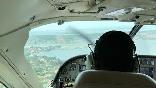 Landing in Batticaloa Sri Lanka from Colombo  Cinnamon Air Cessna Grand Caravan [upl. by Humfried357]