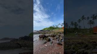 Vagator Beach  Goa  Beach life travel music bollywood goa  sky sunset goavibes [upl. by Jake611]