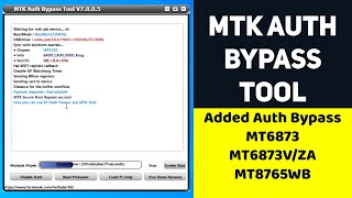 MTK Auth Bypass Tool v7 with DEMO  Bypass MTK Auth Security [upl. by Jp508]