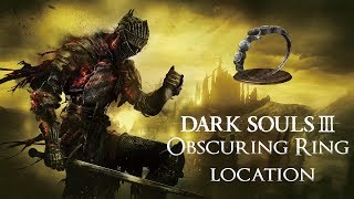 DARK SOULS™ III  Obscuring Ring Location [upl. by Ynattyrb987]