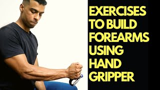 Build Strong Forearms With Hand Gripper [upl. by Nahum]