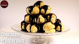 How to Make Nutella Profiteroles  The Easiest Profiteroles Recipe [upl. by Ardnaz]