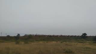 Goods train long distance view 🌳🌳🌳🚂🚂 মালগাড়ি ট্রেন দূরের দৃশ্য [upl. by Assital]