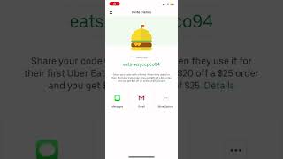 Uber eats promo code [upl. by Oicnedif]