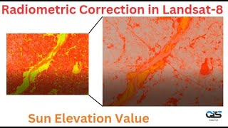 How to Perform Radiometric Correction in Landsat8 Using Sun Elevation Value  ArcGIS [upl. by Ayres]